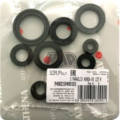 Jogo retentores motor HONDA CRM 125 R 1986-1996 / NSR 125 F / R 1988-2001 - ATHENA